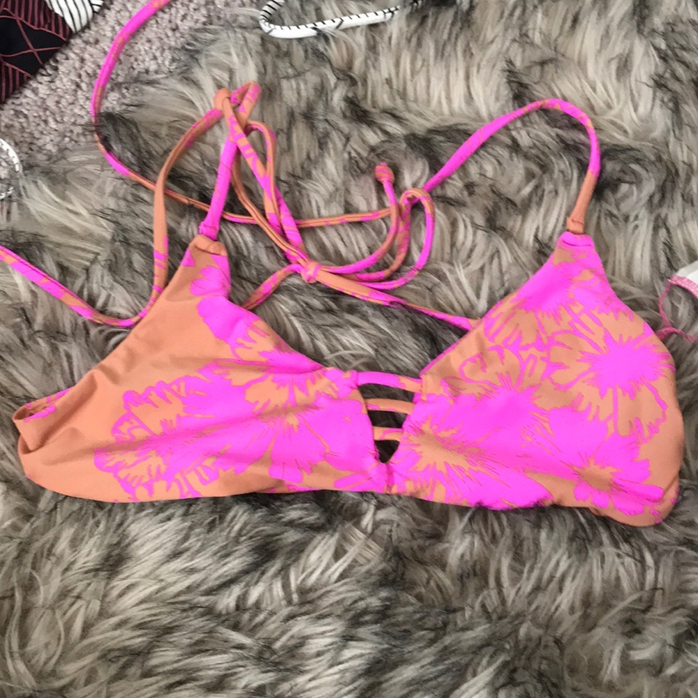 Amuse Society tie bikini top